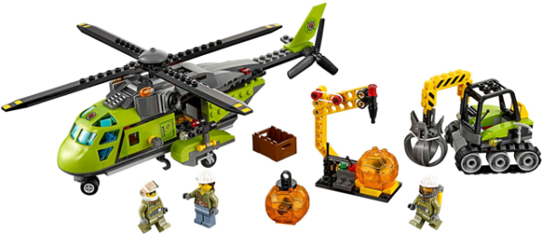 Volcano Supply Helicopter