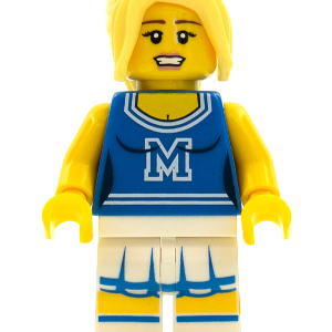 Cheerleader, Series 1 (Minifigure Only without Stand and Accessories)