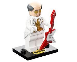 Disco Alfred Pennyworth, The LEGO Batman Movie, Series 2 (Complete Set with Stand and Accessories)