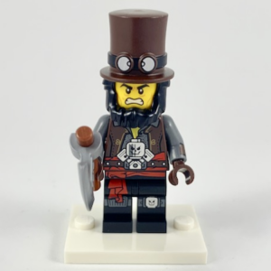 Apocalypseburg Abe, The LEGO Movie 2 (Complete Set with Stand and Accessories)