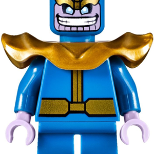 Thanos - Minifigure, Blue Outfit