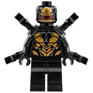 Outrider - Extended Arms, Torso with Long Dark Bluish Gray Tips at Neck