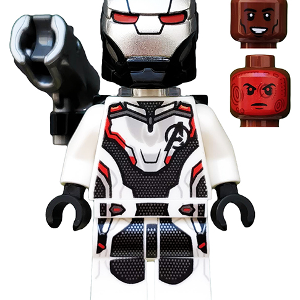 War Machine - White Jumpsuit with Shooter