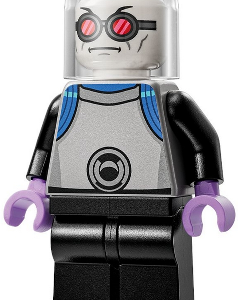 Mr. Freeze - Flat Silver and Black Outfit